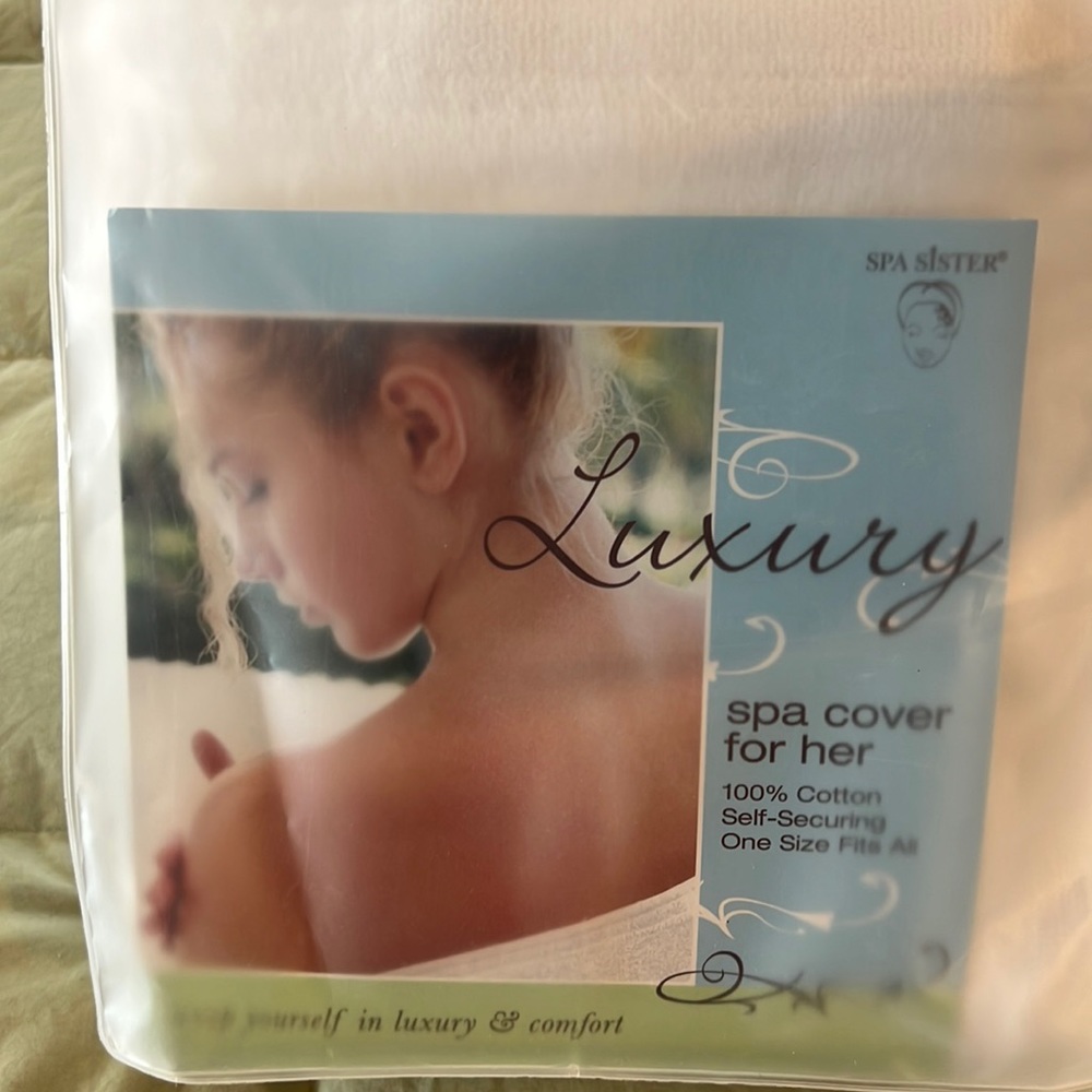 New In bag Spa Sister After Bath Wrap